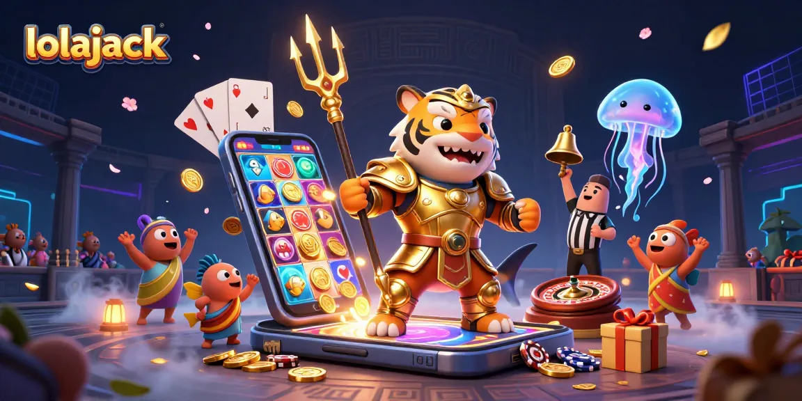 Spin to win thrilling jackpots at Lolajack Casino's underwater gaming arena.